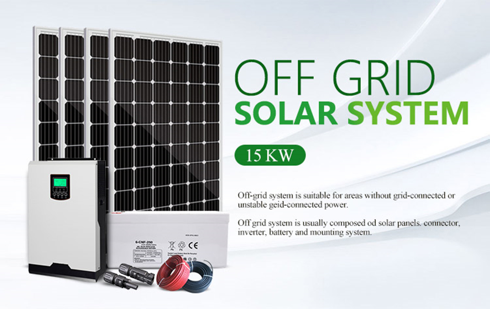 Off grid solar system