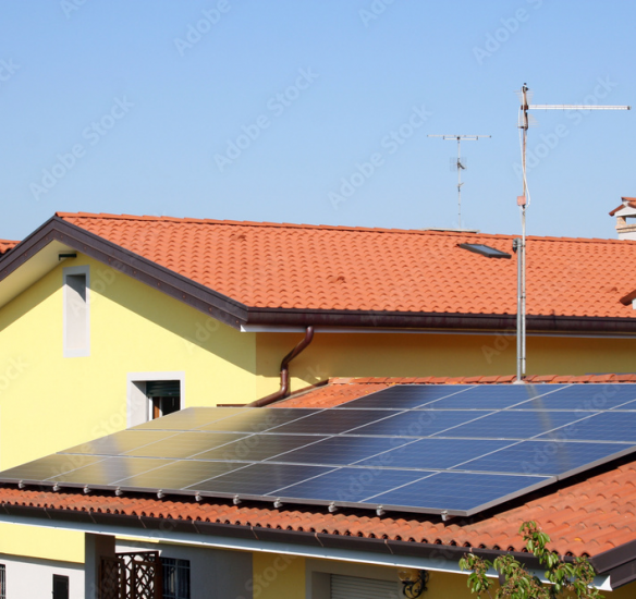 Mounting structures for solar panels