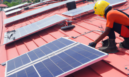 Solar panels for housing societies