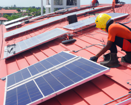 Solar panels for housing societies